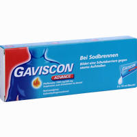 Gaviscon Advance Pfefferminz Suspension 4 x 10 ml