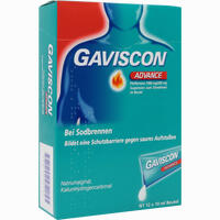Gaviscon Advance Pfefferminz Suspension 12 x 10 ml