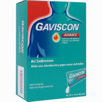 Gaviscon Advance Pfefferminz Suspension 24 x 10 ml