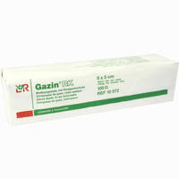 Gazin Mullkompresse 5x5cm mit Rk 16fach Unsteril Kompressen 100 Stück
