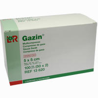 Gazin Steril 5x5cm 8f 50 Stück