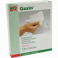 Gazin Steril 7. 5x7. 5cm 8f 5 Stück