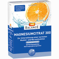 Gehe Balance Magnesiumcitrat 300 Pulver 20 Stück
