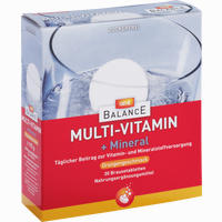 Gehe Balance Multi- Vitamin + Mineral Brausetabletten Bta 3 x 10 Stück