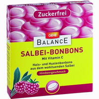 Gehe Balance Salbeibonbons zuckerfrei Himbeer- Geschmack Bon 37 g