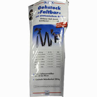Gehstock Faltbar Anatomischer Griff Bronze Rechts 1 Stück