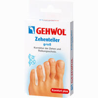 Gehwol Polymer- Gel Zehenteiler Groß 3 Stück