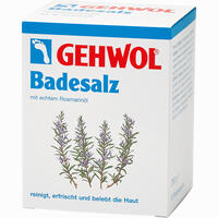 Gehwol Rosmarin Badesalz Portionsbeutel 10 x 25 g