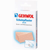 Gehwol Schutzpflaster Dick 4 Stück