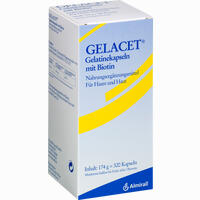 Gelacet Gelatinekapseln mit Biotin 320 Stück