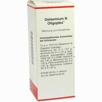 Gelsemium N Oligoplex Liquidum 50 ml