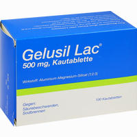 Gelusil Lac 500mg Kautabletten 100 Stück