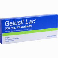 Gelusil Lac 500mg Kautabletten 20 Stück