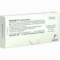 Gencydo 1% Ampullen 8 Stück