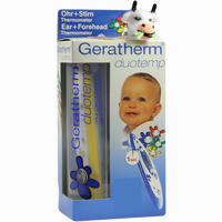 Geratherm Ohr- Stirn- Thermometer Duotemp Gelb 1 Stück