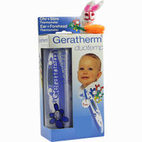 Geratherm Ohr- Stirn- Thermometer Duotemp Grün 1 Stück
