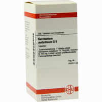 Germanium Met D6 Tabletten 200 Stück