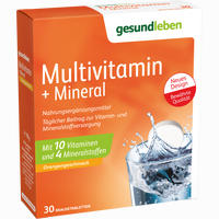 Gesund Leben Multi- Vitamin + Mineral Brausetabletten 3 x 10 Stück