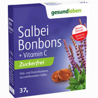 Gesund Leben Salbeibonbons zuckerfrei 37 g