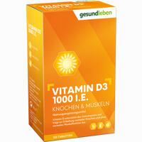 Gesund Leben Vitamin D3 1000 I.e. Tabletten 120 Stück