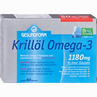 Gesundform Krillöl 1180 Mg Kapseln (antarktis) 60 Stück