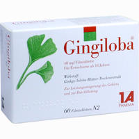 Gingiloba Filmtabletten 60 Stück