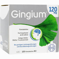 Gingium 120 Mg Filmtabletten 120 Stück