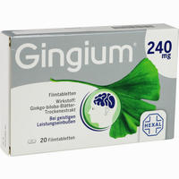 Gingium 240 Mg Filmtabletten 20 Stück