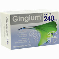 Gingium Extra 240mg Filmtabletten 120 Stück