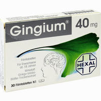 Gingium Filmtabletten 30 Stück