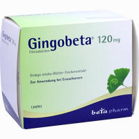 Gingobeta 120 Mg Filmtabletten 120 Stück