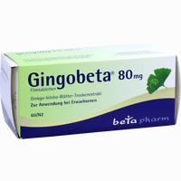 Gingobeta 80 Mg Filmtabletten 60 Stück