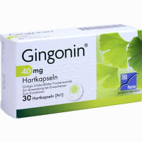 Gingonin 40mg Hartkapseln 30 Stück