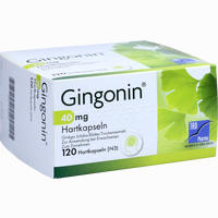 Gingonin 40mg Hartkapseln 120 Stück
