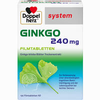 Ginkgo 240 Mg Doppelherz System Filmtabletten 120 Stück