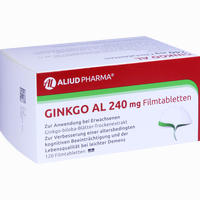 Ginkgo Al 240 Mg Filmtabletten 120 Stück