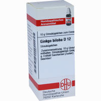 Ginkgo Biloba D12 Globuli 10 g