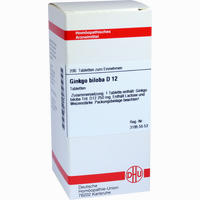 Ginkgo Biloba D12 Tabletten 200 Stück
