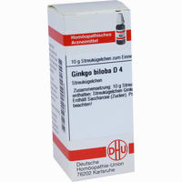 Ginkgo Biloba D4 Globuli 10 g