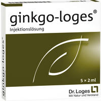 Ginkgo- Loges Injektionslösung D4 Ampullen 5 x 2 ml