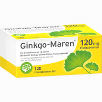 Ginkgo- Maren 120mg Filmtabletten 120 Stück