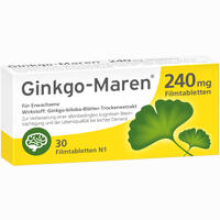 Ginkgo- Maren 240mg Filmtabletten 30 Stück