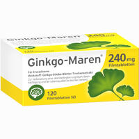 Ginkgo- Maren 240mg Filmtabletten 120 Stück