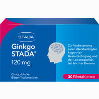 Ginkgo Stada 120mg Filmtabletten 30 Stück