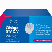 Ginkgo Stada 240mg Filmtabletten 120 Stück