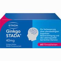Ginkgo Stada 40mg Filmtabletten 60 Stück