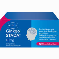 Ginkgo Stada 40mg Filmtabletten 120 Stück