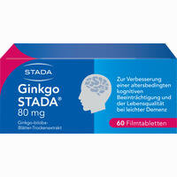 Ginkgo Stada 80mg Filmtabletten 60 Stück