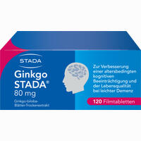 Ginkgo Stada 80mg Filmtabletten 120 Stück