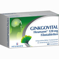 Ginkgovital Heumann 120 Mg Filmtabletten 60 Stück
